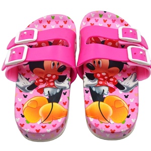 Pantofole per bambini <span class=keywords><strong>in</strong></span> PVC personalizzato con stampa Logo superiore <span class=keywords><strong>in</strong></span> <span class=keywords><strong>gomma</strong></span> di Design all'ingrosso per ragazze - Product Image 1