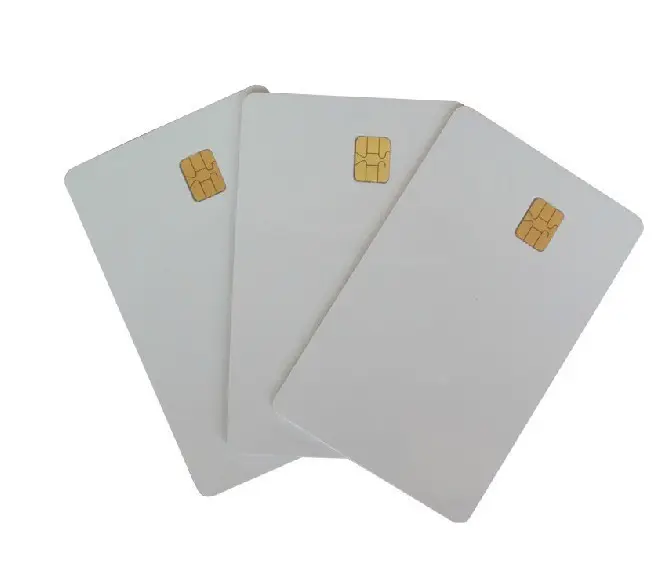 Kartu plastik PVC kartu kredit Visa, Chip cerdas kosong Chip Emv IC Rfid