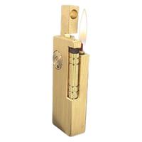 Briquet en laiton, nouveau modèle, allumage latéral, à kérosène, coupe-vent, haute étanchéité, avec mécanisme de glissement fin et roue de sable, minimaliste