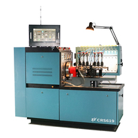 Banc d'essai multifonctionnel de pompe d'injection diesel CRS619 (CRI, CRP, CAT320D, EUI/EUP/HEUI/HEUP)