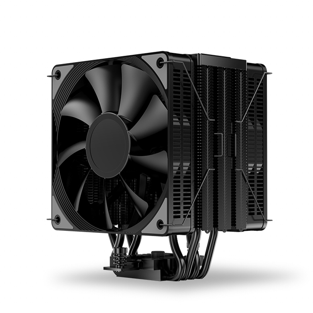 AsiaHorse High Performance Liquid CPU Cooler Two Ball Bearing 120mm PWM Fan 235W TDP 4 Heat-Pipes Computer Cooler