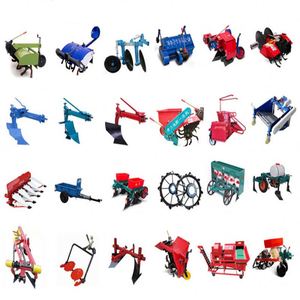 High Quality Diesel Engine 11HP <b>Walking</b> Tractor Two-Wheel Drive Mini Farm Tractor Rotary Cultivator Gear Drive High Productivity - Product Image 5