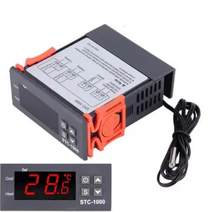 STC-1000 12V 24V 220V Digital Temperature Controller Thermostat Thermoregulator incubator Relay LED 10A Heating Cooling