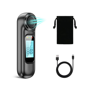 เครื่องวัดแอลกอฮอล์แบบดิจิตอลแบบไม่สัมผัส ชิปตรวจจับสูง เครื่องตรวจวัดแอลกอฮอล์ในลมหายใจ - Product Image 6