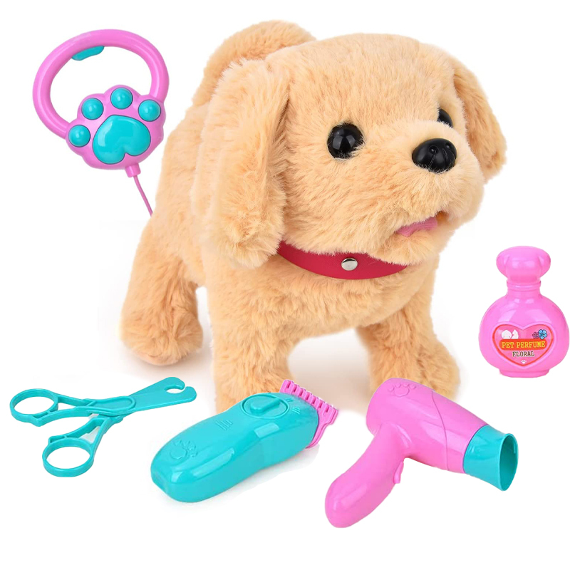 Electronic Lovely Dog Walking With Light