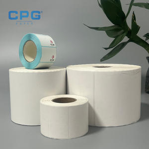 Manufacturer Customize Wholesale Waterproof BPA Free Thermal Shipping Label 100x150 Top Coated Thermal <b>Paper</b> <b>Rolls</b> Anti-Scratch - Product Image 1