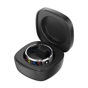 Thép không gỉ Vòng thông minh R12 với màn hình màu cảm ứng máu Oxy nhịp tim theo dõi giấc ngủ thể thao ngoài trời Vòng thông minh - Product Image 4