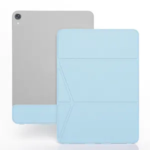 Sarung untuk iPad Air 4/5, pelindung penutup dengan dudukan Stylus Tablet untuk iPad Air Pro Tablet bantalan pelindung