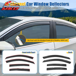 Pare-soleil pour Honda Accord 08-12 berline, déflecteurs de vent et de pluie intégrés - Product Image 2