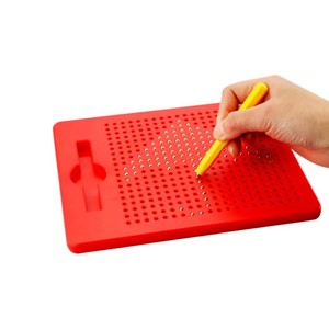 구슬과 자석 스타일러스 펜과 핫 세일 8.5x7 인치 마그네틱 드로잉 보드 - Product Image 5