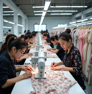 Usine de vêtements de luxe de style européen Fournisseur OEM de mode londonienne Services de traitement de vêtements de qualité supérieure de Chine - Product Image 1