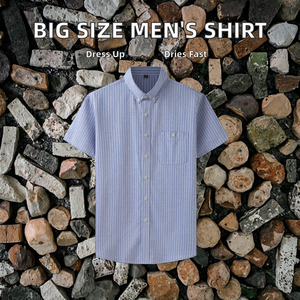 <span class=keywords><strong>เสื้อ</strong></span>เชิ้ตผู้<span class=keywords><strong>ชาย</strong></span>ลำลองแขนสั้น <span class=keywords><strong>คอ</strong></span><span class=keywords><strong>จีน</strong></span> ลายทาง พิมพ์ลาย<span class=keywords><strong>จีน</strong></span> สำหรับคน<span class=keywords><strong>อ้วน</strong></span> ใส่สบาย แห้งเร็ว ระบายอากาศดี เหมาะสำหรับฤดูร้อน - Product Image 2