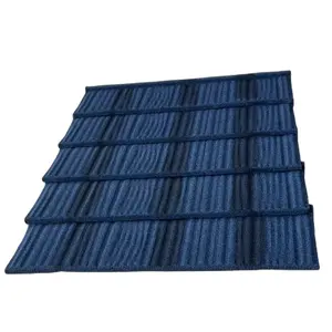 China Factory Supplier Aluminized Zinc Stone Coated Chips Roof Sheets Metal Roofing Wood Shake Tiles for Nigeria