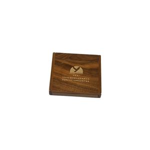 Caja de Regalo y Artesanía de Madera Rectangular Plegable Hecha a Mano con Grabado Láser, Modelo DS DSG-1008, de Nogal, para Medallas, Monedas y Souvenirs, Venta al por Mayor Personalizada - Product Image 5
