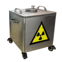 Conteneurs en plomb Protection contre les radiations Médecine nucléaire radioactive 10MMPB 20MMPB 30MMPB Boîtes en plomb Dépôt Source gamma Ir-192