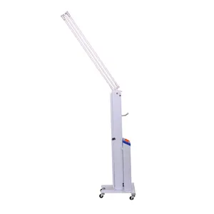 Lampada disinfettante uv portatile di purificazione dell'aria della luce ultravioletta con il carrello per la luce ultravioletta della clinica dell'ospedale