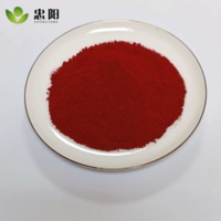Pigment organique rouge 57:1 à forte puissance de coloration, poudre rouge adaptée aux peintures de haute qualité, aux encres d'impression et aux revêtements fonctionnels