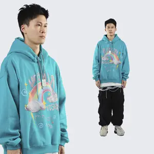 Hot Sale Reasonable Price Fashion Korean 3d Puff Print Custom Logo Men Hoodies