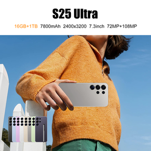 卸売オリジナルS25ウルトラスマートアンドロイド15システム搭載携帯電話 16GB+1TBロック解除済みSペン デカコアCPU HD画面 4G WIFI携帯電話 - Product Image 5