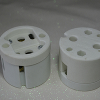 Support de lampe G22 GX22, douille de lampe en céramique