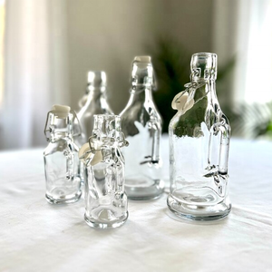 Vase en verre à dessus oscillant transparent écologique Boho Home Decor and Wedding Supplies Vase mural transparent pour la décoration et la boisson - Product Image 4