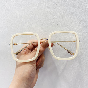 Gafas Qianai con Marco Cuadrado y Protección Anti Luz Azul, Lentes Extra Anchas de Acetato para Mujer, Modelo Taizhou T5 6081 - Product Image 4