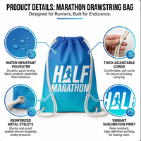 Set Perlengkapan Lari Marathon Kustom OEM, Kaos Lari Cepat Kering, Medali, Topi, Botol Air, Penyerap Keringat, Set Perlengkapan Olahraga Balap, Grosir
