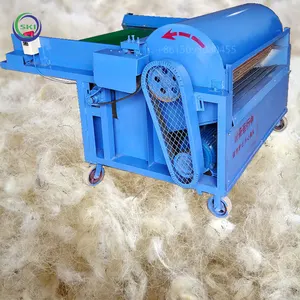 Waste textile scrap lint cotton nail board opening machine recycled cotton processing machine