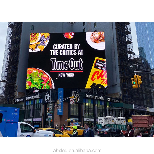 Outdoor Customizable Led Digital Billboard Advertising High Resolution Fixed Installation P3 P4 P5 Led Screen