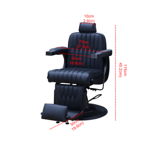 Jincheng Mobilier <span class=keywords><strong>moderne</strong></span> pour <span class=keywords><strong>salon</strong></span> <span class=keywords><strong>de</strong></span> <span class=keywords><strong>coiffure</strong></span> en cuir noir Fauteuil <span class=keywords><strong>de</strong></span> <span class=keywords><strong>coiffure</strong></span> rotatif pour <span class=keywords><strong>salon</strong></span> <span class=keywords><strong>de</strong></span> beauté Fauteuil <span class=keywords><strong>de</strong></span> barbier pour hommes - Product Image 5