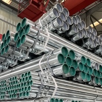Tube rond ASTM A500 48,3-88,9 mm galvanisé à chaud pour structure de bâtiment commercial