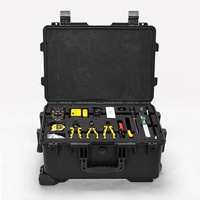 Boîte à outils de stockage personnalisée 213X étanche et résistante avec roues pour ensemble d'outils à main