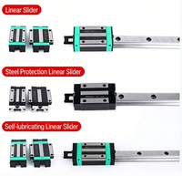 Rail de guidage linéaire HGH15CA 100-2000 mm, longueur personnalisée pour routeur CNC, imprimante 3D