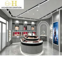 Meubles de présentation professionnels pour maquillage en magasin de cosmétiques, vitrine de maquillage