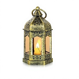 Premium Quality Iron <b>Lantern</b> for Home Styling Bringing Soft Radiant Light that Enhances Decorative Themes & Comfortable Evening - Product Image 1