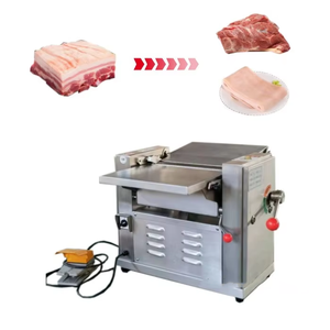 เครื่องหั่นเนื้ออัตโนมัติจากสวีเดน เครื่องหั่นหนังหมูแบบยาว เครื่องปอกหนังหมู เครื่องปอกหนังวัว เครื่องตัดเนื้อ ราคา - Product Image 3