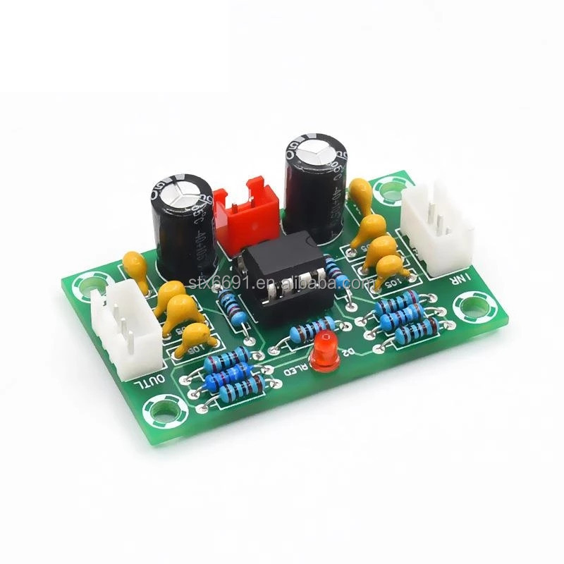 Modulo Preamplificatore NE5532 – Kit DIY Uscita A 3 Vie (Alti, Medi, Bassi), Cross-over 500Hz/5kHz, Doppia Alimentazione ±9-15V