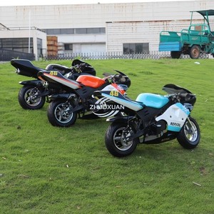 Mini moto de cross sportive à essence 49cc, 2 temps, pour adultes et enfants - Product Image 5