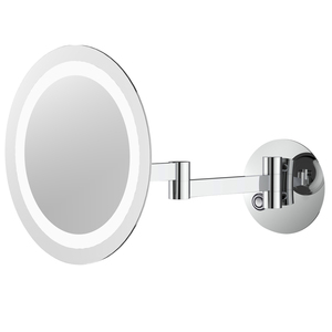 3 chế độ hiệu ứng ánh sáng 9 "treo tường Gương trang điểm với ánh sáng và độ phóng đại, tường lúp gương cho phòng tắm - Product Image 4