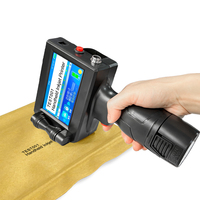 Codeur de date portable, imprimante à jet d'encre manuelle 600 DPI, machine d'impression de date d'expiration et de code de lot pour l'emballage alimentaire