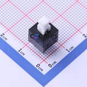 YTSPS-22E85L2 <b>Push</b> <b>Button</b> <b>Switch</b> Through hole <b>Switch</b> Double Pole Double Throw Self-Locking Square Plunger Through Hole - Product Image 1