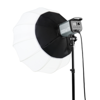 100W professionnel Cob diode électroluminescente éclairage continu de photographie Bowens Mount haute définition vidéo en direct Studio Light