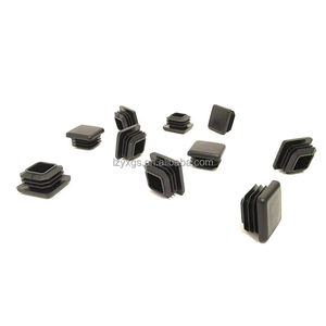 Bouchon carré en plastique pour tuyaux en acier Capuchons de tube de 22mm pour meubles de salon - Product Image 2
