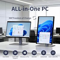 All-in-One Panel PC with Robust Performance for Demanding Tasks,All-in-One 15.6" Desktop Computers Powered by an Intel Celeron