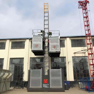 Ascensore per costruzione di edifici residenziali con motore passeggeri e <span class=keywords><strong>paranco</strong></span> merci per cantieri edili - Product Image 2