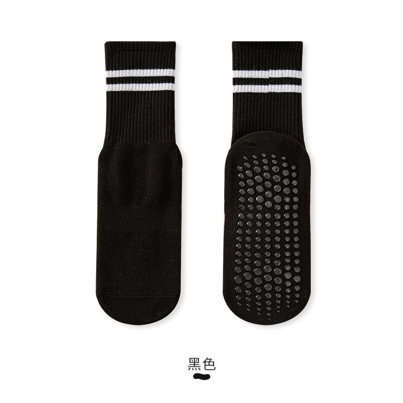 parallel bar yoga socks-black