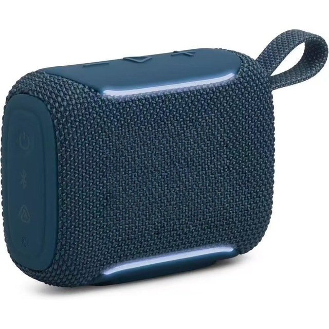 2026  Guangdong New  Portable Wireless BT Speaker Lightweight Built in Strap Bright Color LED Decor Light Premium Bass Sound