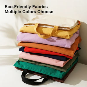 カスタマイズされたフリル付きコットン製トートバッグ、チェック柄デザイン、ビーチタオルの持ち運び、クラフト用品の整理、カジュアルなショッピングに最適 - Product Image 6