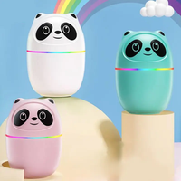 Humidificateur d'air ultrasonique innovant et mignon en forme de panda, mini humidificateur portable USB, aromathérapie domestique, diffuseur USB YS