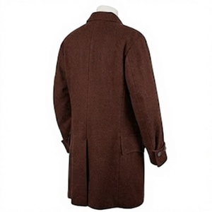 Abrigo de Frac Marrón del Siglo XVIII, 100% Lana, para Recreación Histórica Colonial Revolucionaria o para Hombre - Product Image 2